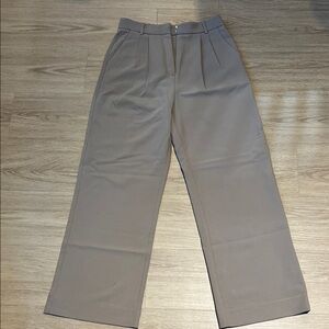 Abercrombie & Fitch Sloane Tailored Wide Leg Trousers